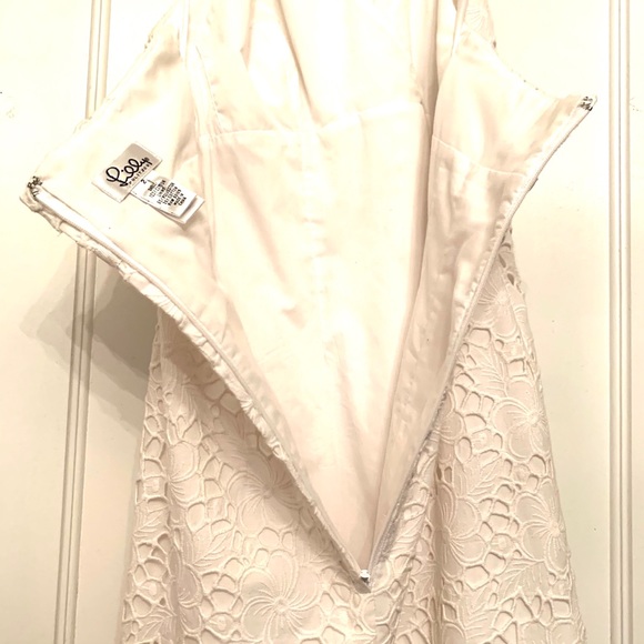 Lilly Pulitzer 2 White Lace Halter Dress Bridal - Picture 7 of 7